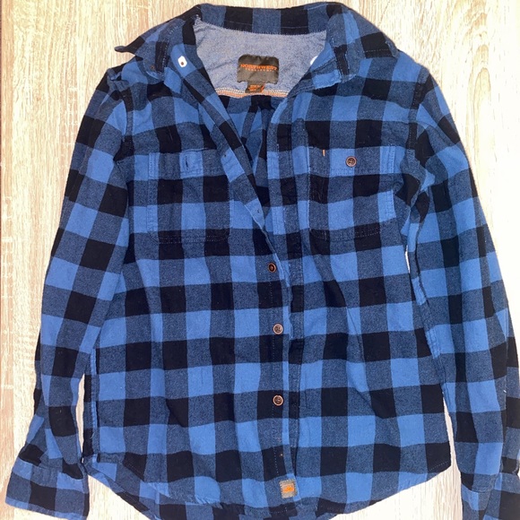 Northwest Territory Black Blue Flannel 